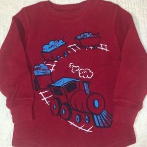 Cute train long sleeve